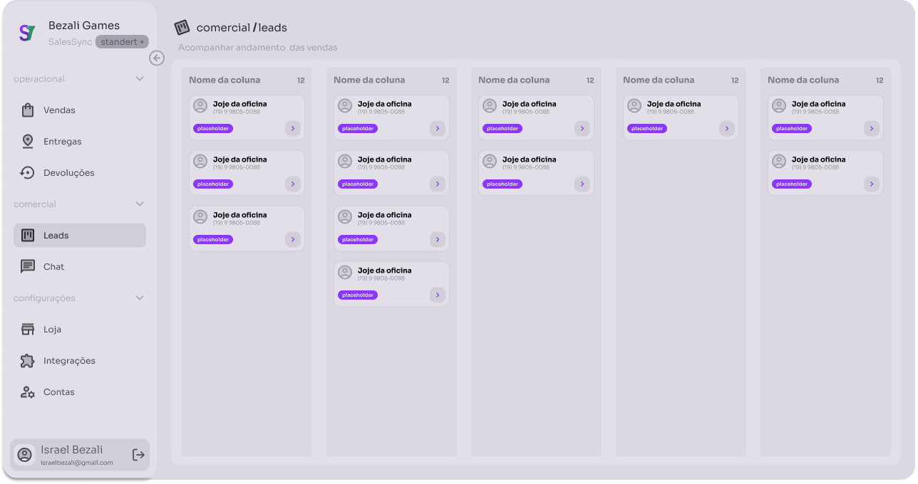 Preview do Sales Sync